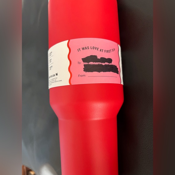 Stanley Cup Valentine’s Day Red Tumbler 40 Oz Target Exclusive NEW - Picture 6 of 6